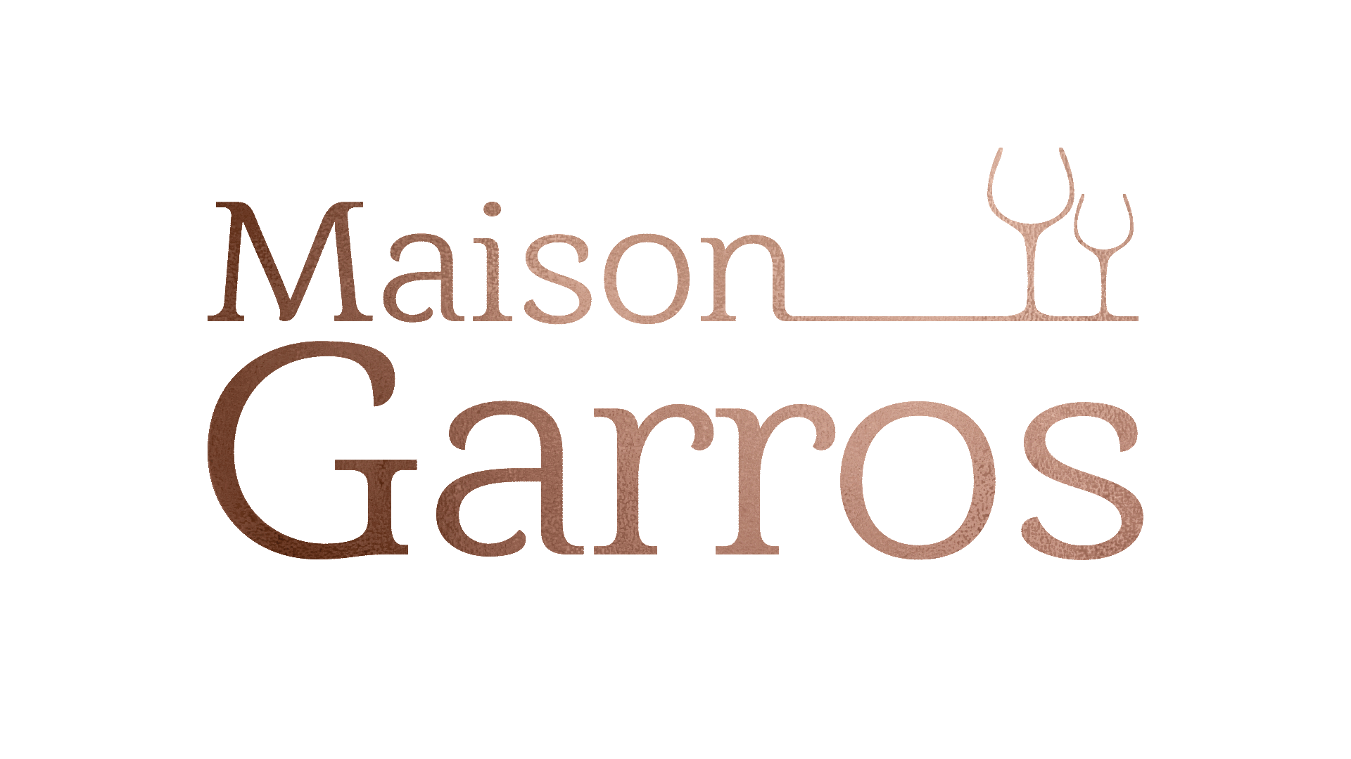 Animation du logo Maison Garros